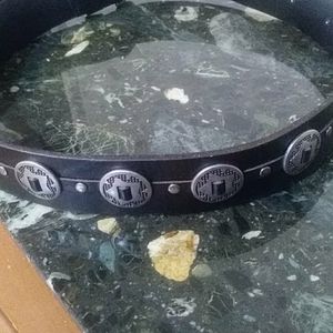 Leather Western belt